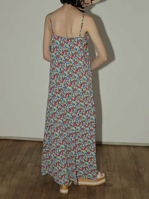 Nudy flower maxi dress｜Can be delivered｜アマイルオンラインショップ