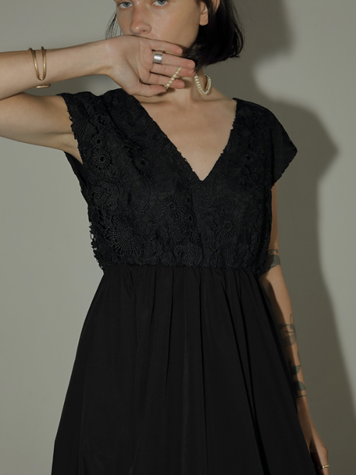 Lace docking dress｜Can be delivered｜アマイルオンラインショップ