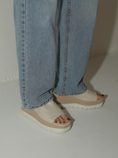 Jagged nudy sandal｜Can be delivered｜アマイルオンラインショップ