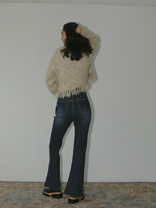 Comfortable flare denim｜Can be delivered｜アマイルオンラインショップ