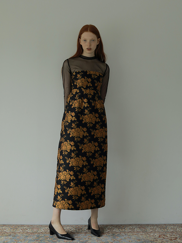 Mood flower dress｜Can be delivered｜アマイルオンラインショップ