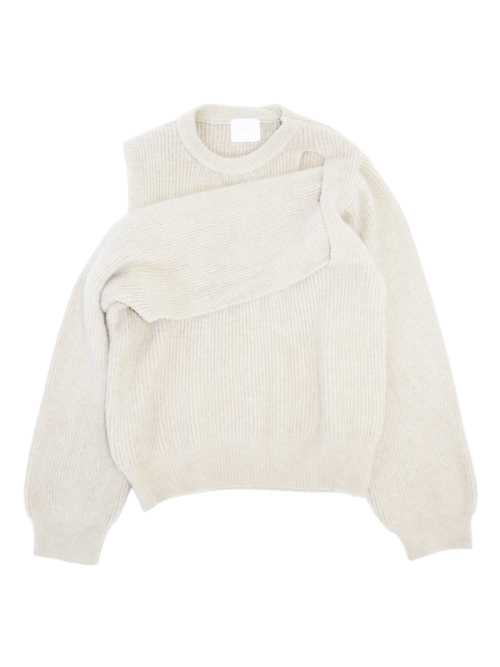 Cut band petit knit