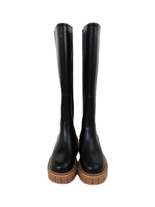 Chocolate goac long boots｜Can be delivered｜アマイルオンライン