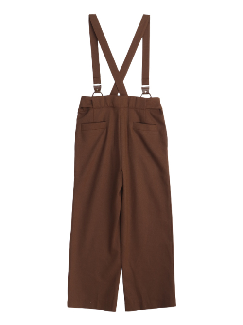 Suspenders wide pants｜Can be delivered｜アマイルオンラインショップ