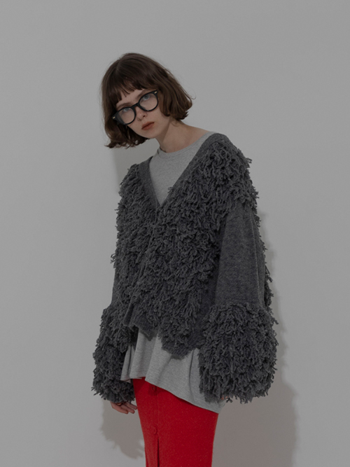 Poodle volume knit｜Can be delivered｜アマイルオンラインショップ