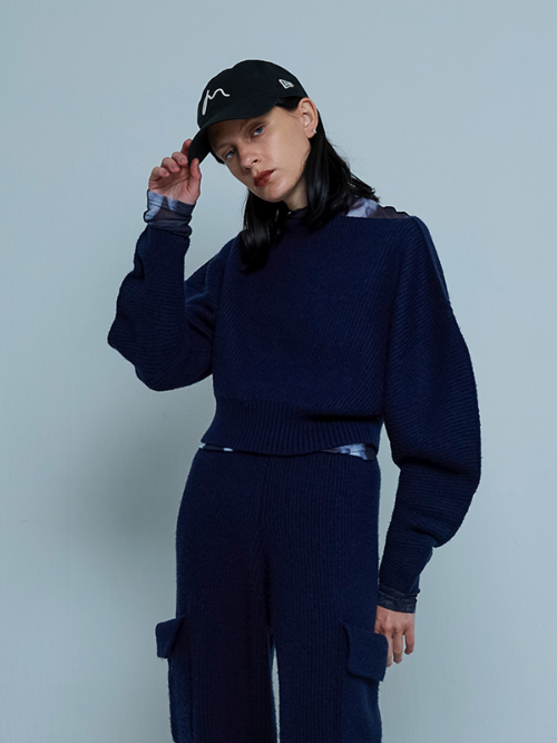 Crescent moon knit｜Can be delivered｜アマイルオンラインショップ