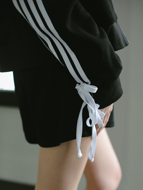 Line ribbon jersey｜Can be delivered｜アマイルオンラインショップ