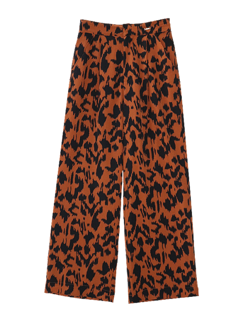 Camouflage wide pants｜Can be delivered｜アマイルオンライン