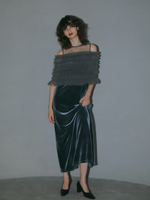 Millefeuille mature dress｜Can be delivered｜アマイル